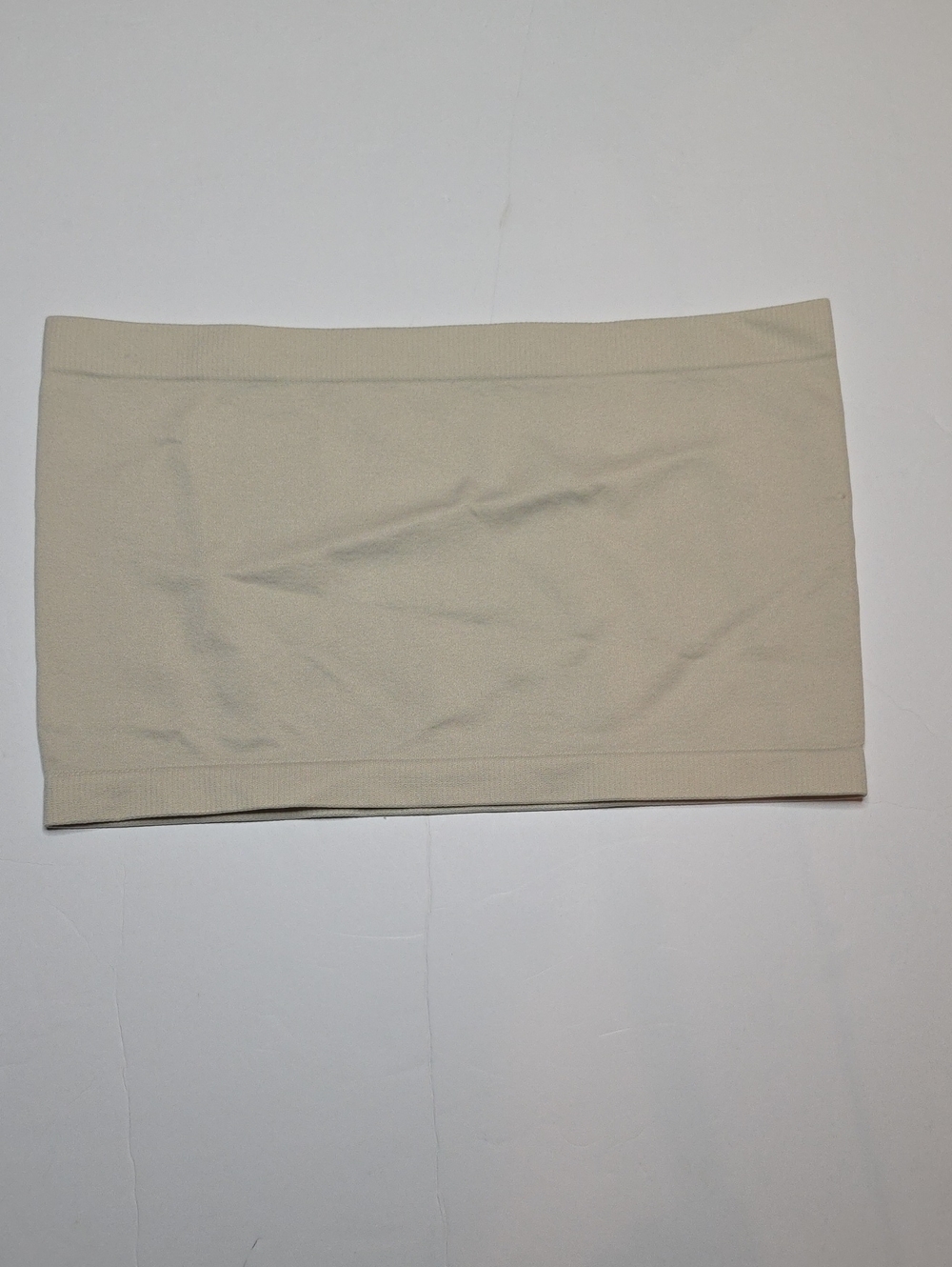 Zenana Beige Seamless Bandeau Tube Top